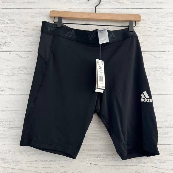 adidas Other - Adidas NWT Black TF Short Tight Boxer Briefs Size 2XL